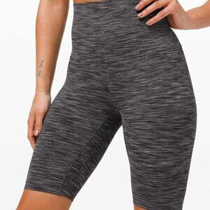 Lululemon Align Wee Are From Space Super High Rise Shorts 10" sz 4
